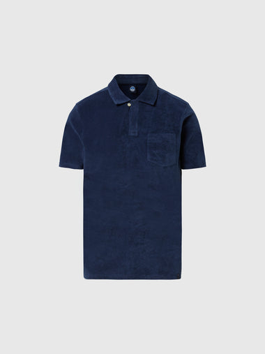 hover | Dark denim | polo-short-sleeve-wgraphic-692488