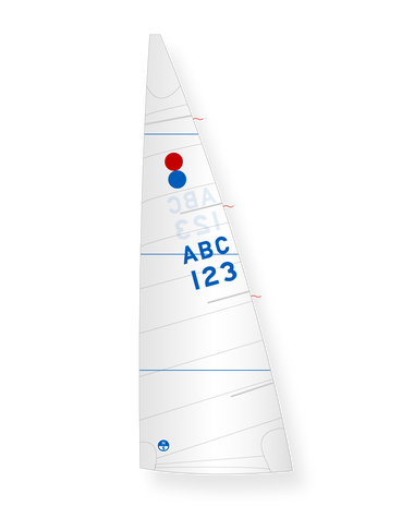 1 | White | North Sails 806 Mainsail